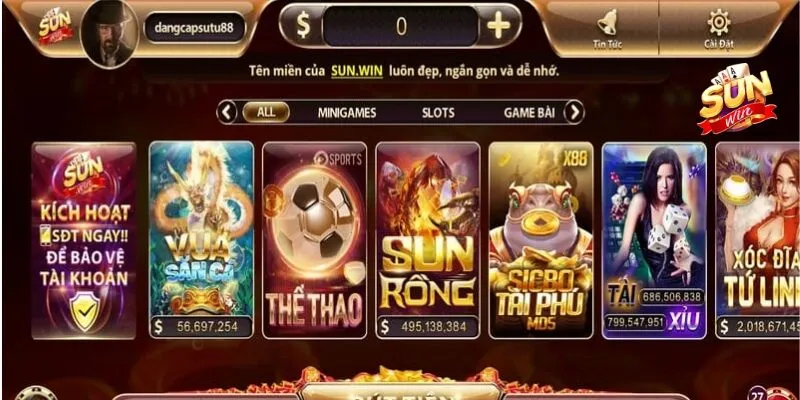 Thế giới cá cược đa dạng nằm gọn trong hệ thống Sunwin Thế giới cá cược đa dạng nằm gọn trong hệ thống Sunwin